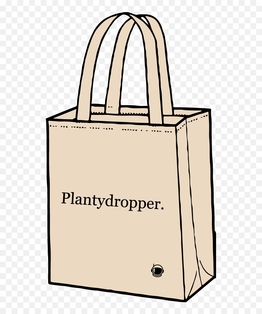 Plantydropper Tote Bag U2013 Space Cadet - Stylish Png,Shopping Bags Icon