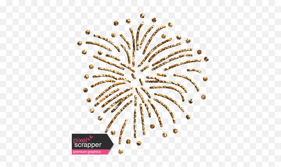 Independence - Gold Fireworks Graphic By Janet Scott Pixel Circle Png,Gold Fireworks Png