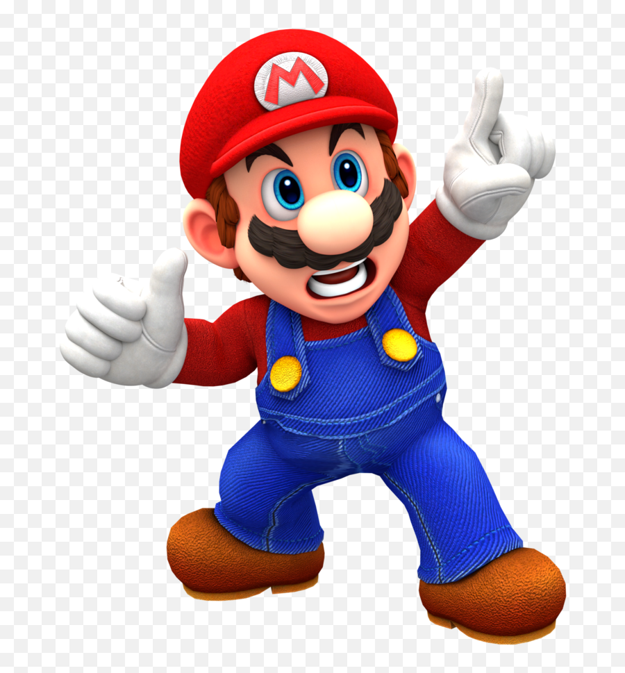Jumpman Redone Pose Odyssey Render - Mario Scared No Background Png,Scared Png