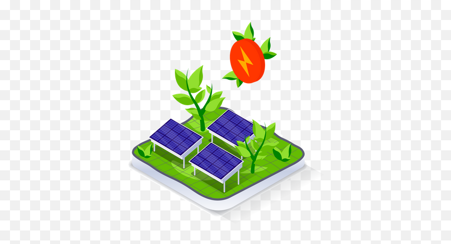 Solar Energy Illustrations Images U0026 Vectors - Royalty Free Isometric Energy Icon Png,Energy Icon Vector Free