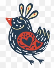 Cute Bird Graphics To Download - Comb png