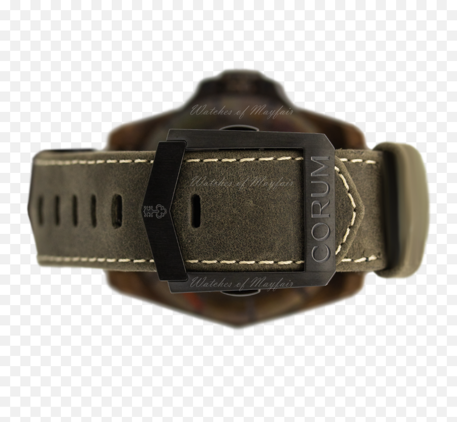 Corum Admiral 45 Mm A08202887 - 082500530f62 Aw02 Watch Strap Png,Nixon Icon Belt