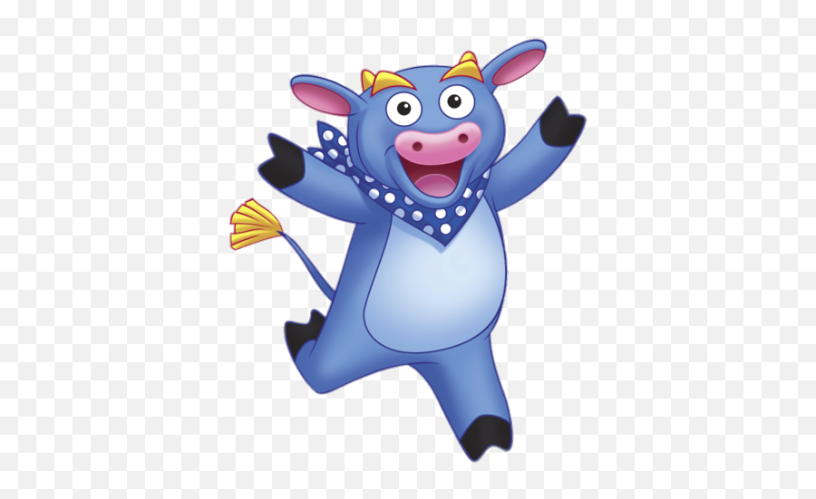 Dora Character Benny The Bull Happy Png