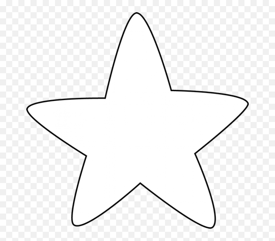 White Star Png Transparent Background - Round White Star Png,Black Star Png