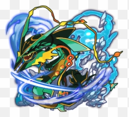 Shiny Rayquaza, HD Png Download , Transparent Png Image - PNGitem