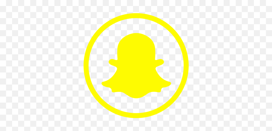 Snapchat Icon Of Flat Style - Available In Svg Png Eps Ai Transparent Background Snapchat Logo Png Transparent,Snapchat Icon Png