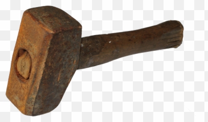 Hammer Pound Png Tool Rust - Old Sledge