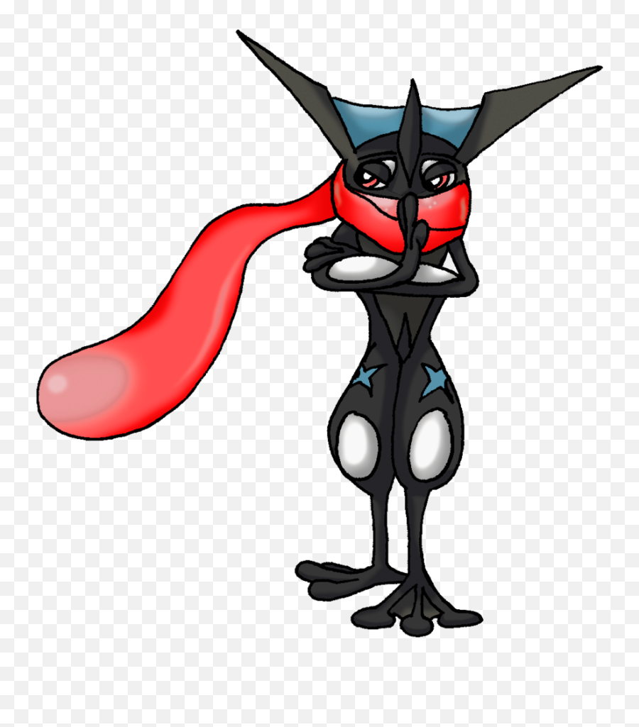 Shiny Greninja By Fou Mage - Shiny Greninja Png,Greninja Png