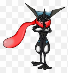 Shiny Greninja By Fou Mage - Shiny Greninja Png,Greninja Png