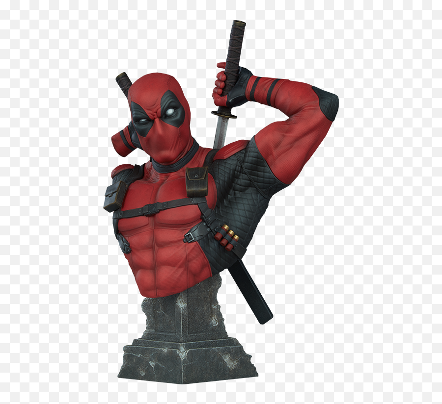 Deadpool Bust By Sideshow Collectibles - Deadpool Busto Png,Dead Pool Png