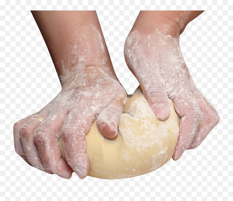 Download Hands Kneading Flour Png Image - Transparent Background Knead Clipart,Flour Png