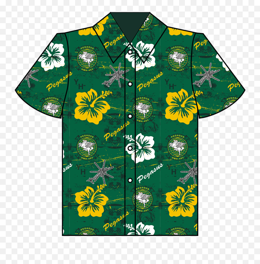 Download Pegasus Hawaiian Shirt - Hawaiian Shirt Png Transparent,Hawaiian Shirt Png