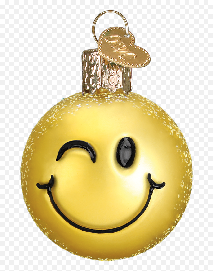 Download Mini Emoji Ornament Set - Old World Christmas Png Christmas Ornament,World Emoji Png