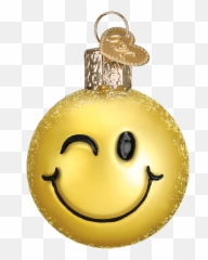Download Mini Emoji Ornament Set - Old World Christmas PNG