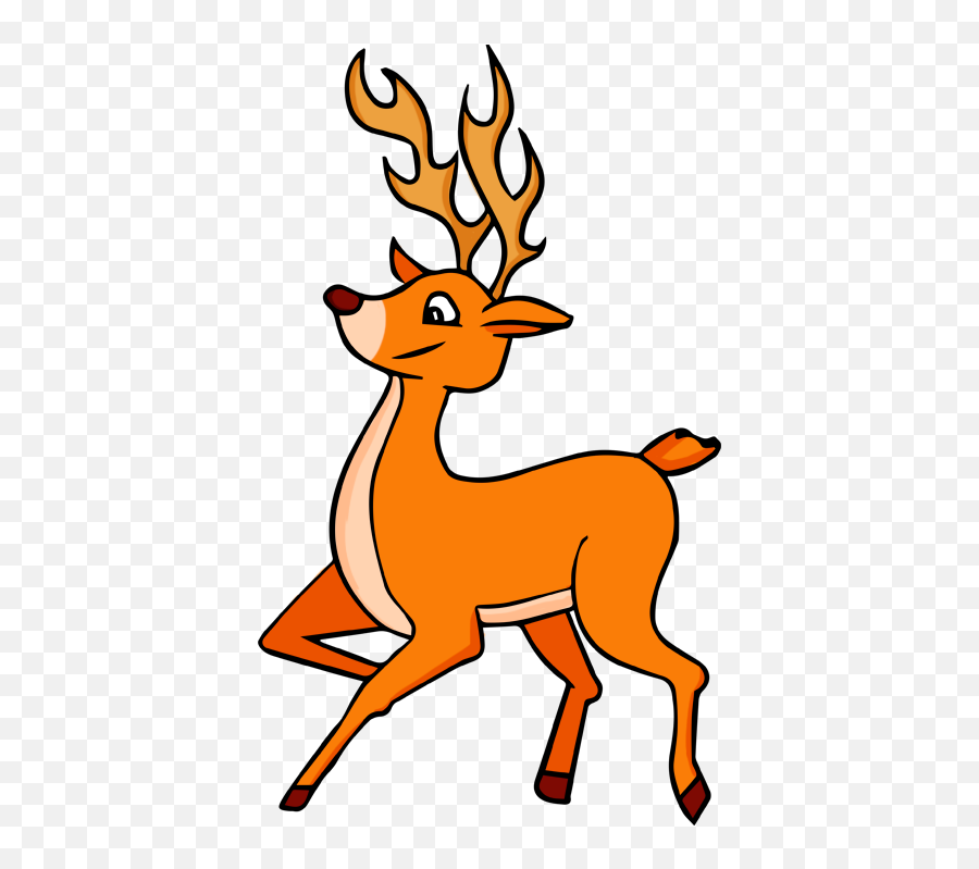 Deer Clipart Transparent Background - Deer Clipart Gif Png,Buck Png