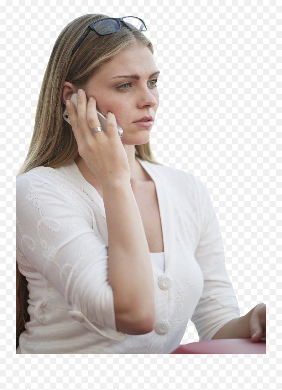 Girl Phone Call Blonde - Free Photo On Pixabay Png,Girl Png