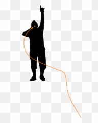 Png Transparent Rap Music - Hip Hop Silhouette Rapper,Rappers Png