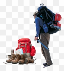 Hiking Png Transparent Images - Winter Hiker Png,Hikers Png