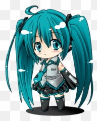 Miku Hatsune Hellasus Twitter - Hatsune Miku Chibi Png,Miku Png