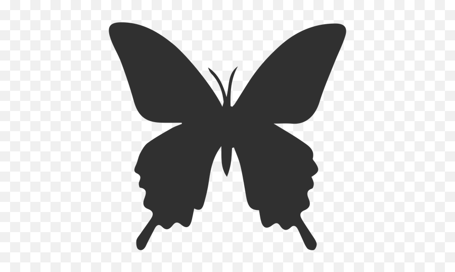 Brush - Footed Butterflies Butterfly Silhouette Insect Moth Airbrush Butterfly Stencil Png,Butterfly Silhouette Png
