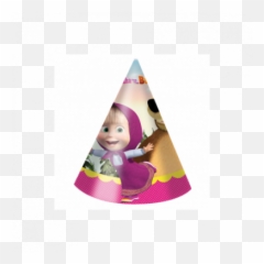 Masha And The Bear Paper Caps T From Wholesale - Masa I Medved Kapice Za Rodjendan Png,Masha And The Bear Png