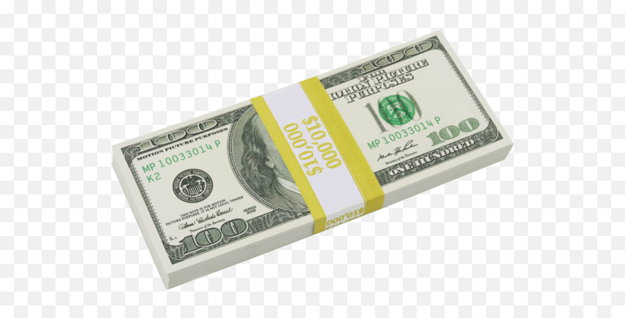 Full Print Stacks Propmoneycom - One 100 Dollar Bills Stack Png,Stacks Of Money Png