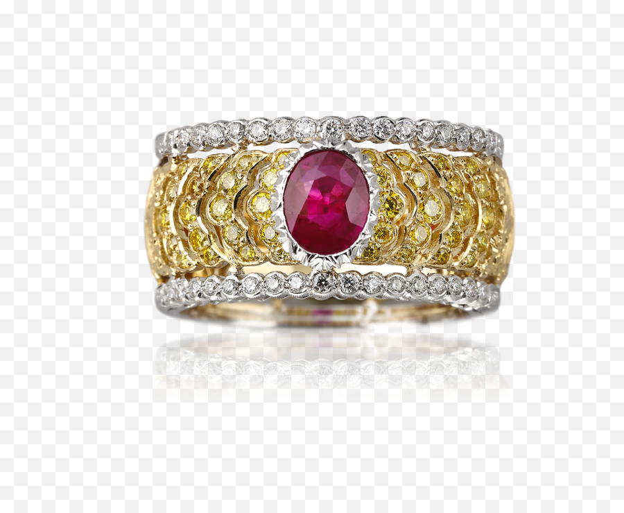 Anello - Rubinou7341png Buccellati Official Buccellati Band Rings Png,Bling Png