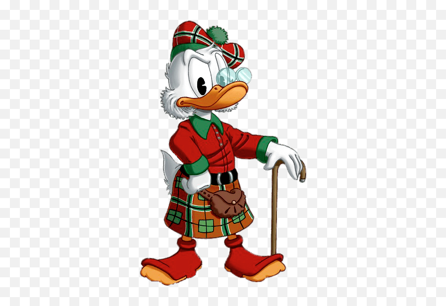 Ducktales Mcscrooge Scottish Outfit Transparent Png - Stickpng Cloud Guru Instance Type,Scrooge Mcduck Png