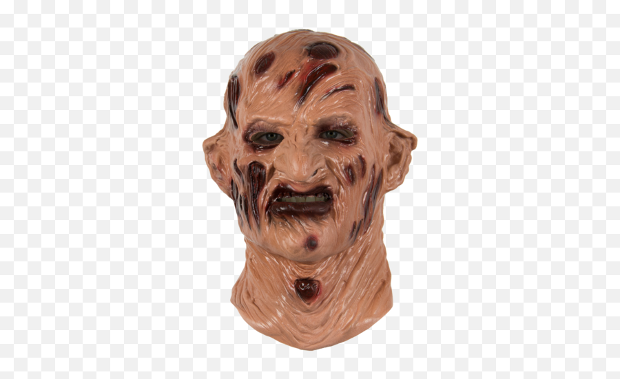 Freddy Krueger Mask - Elm St Realistic Mask Halloween Mask Png,Freddy Krueger Png