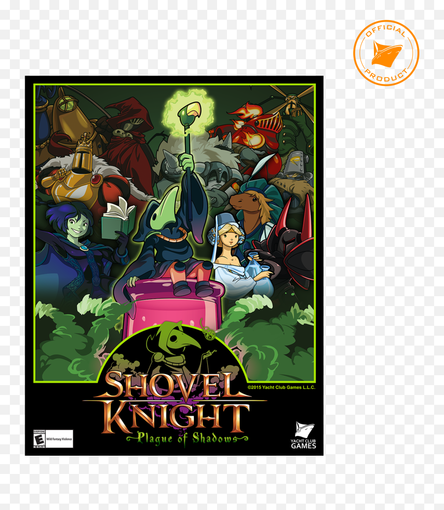 Shovel Knight Campaign Posters U2013 Neu Gaming - Shovel Knight Plague Of Shadows Steam Png,Shovel Knight Png