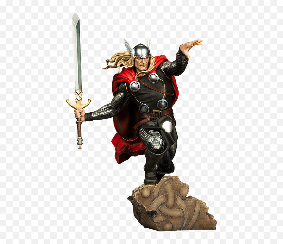 Thor Premium Figure - Thor Marvel Now Swords Png,Thor Comic Png
