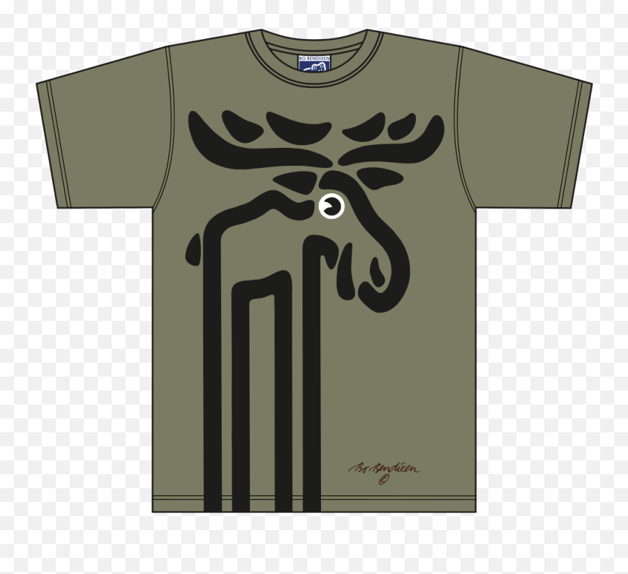 Elk Army Green T - Active Shirt Png,Green Tshirt Png
