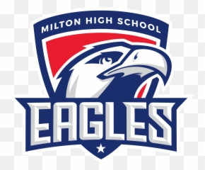Milton High School Georgia Logo - Emblem Png,School Of Fish Png