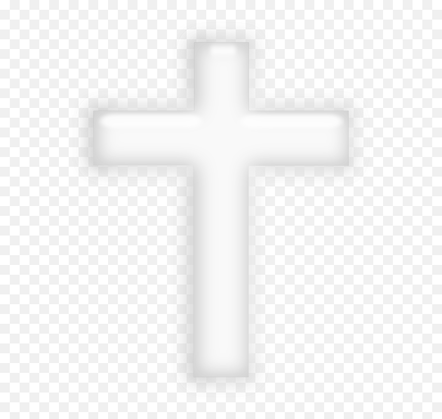 Filechristianitysymbolwhitesvg - Wikimedia Commons Cross Png,Christianity Symbol Png