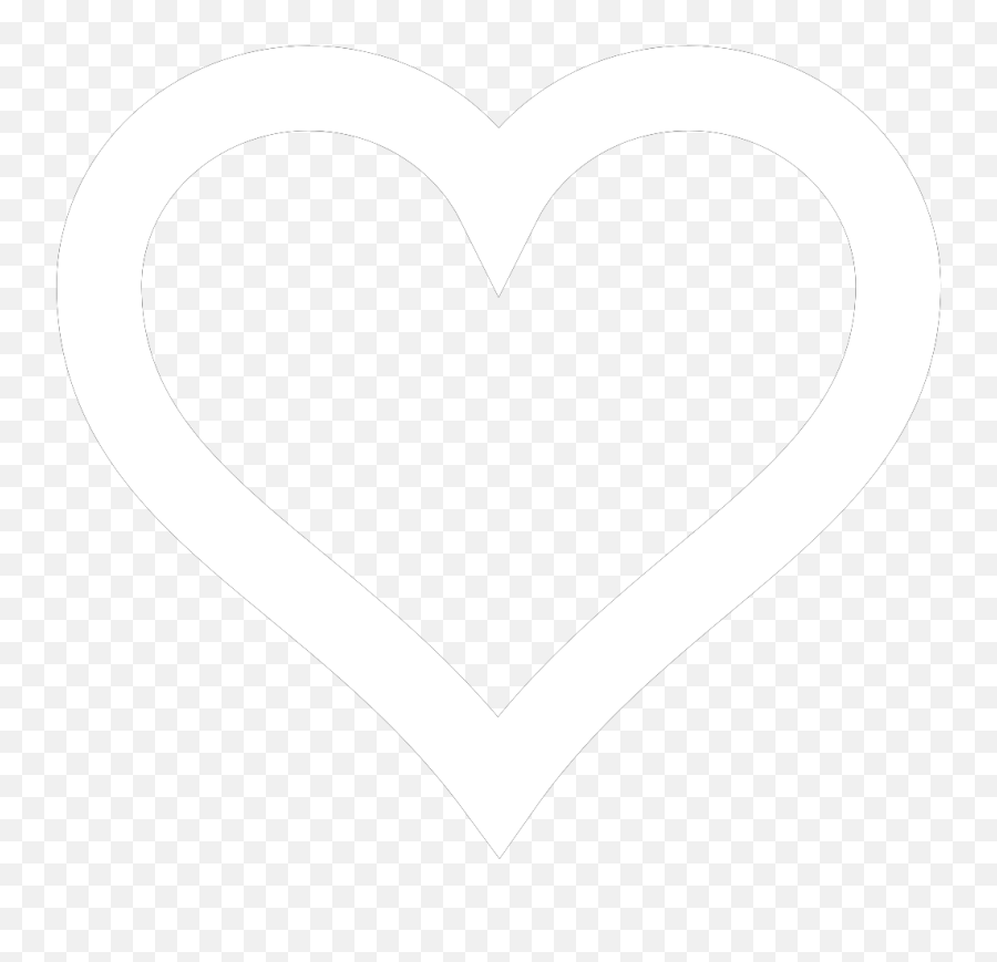 White Heart Outline Newer Svg Vector - Illustration Png,White Heart Transparent