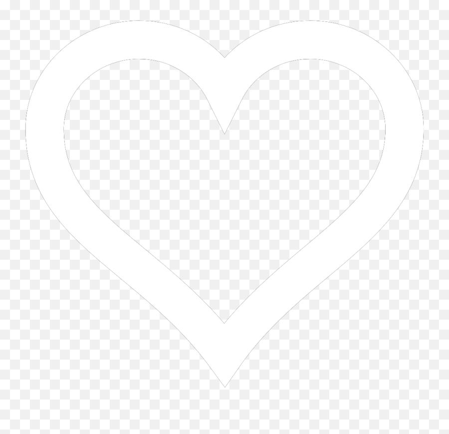 Download White Heart Outline Newer Svg Vector Illustration Png White Heart Transparent Free Transparent Png Images Pngaaa Com