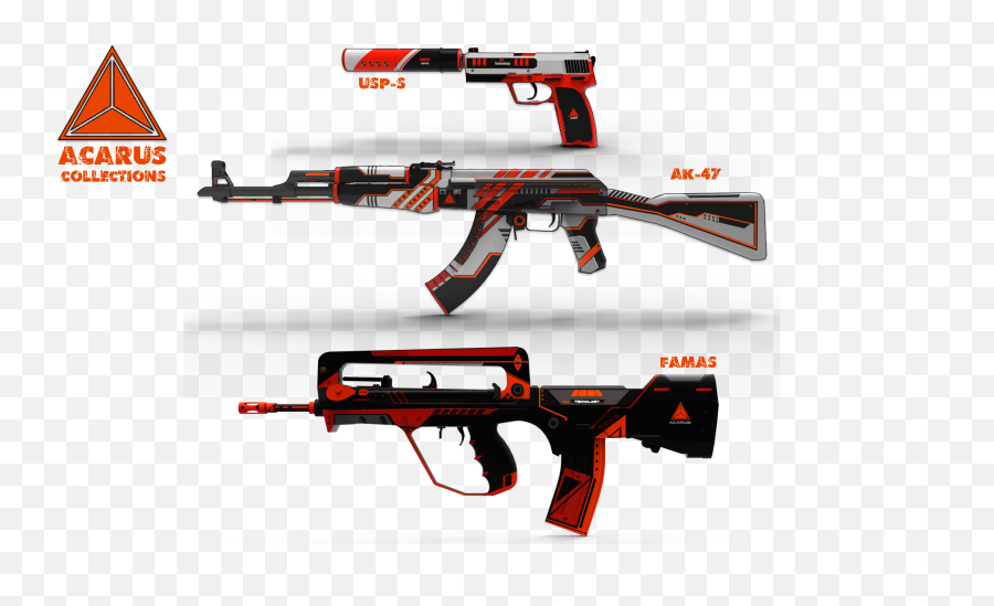 Ak 47 Acarus Transparent Png - Ak 47 Cs Go Cartel,Ak 47 Png