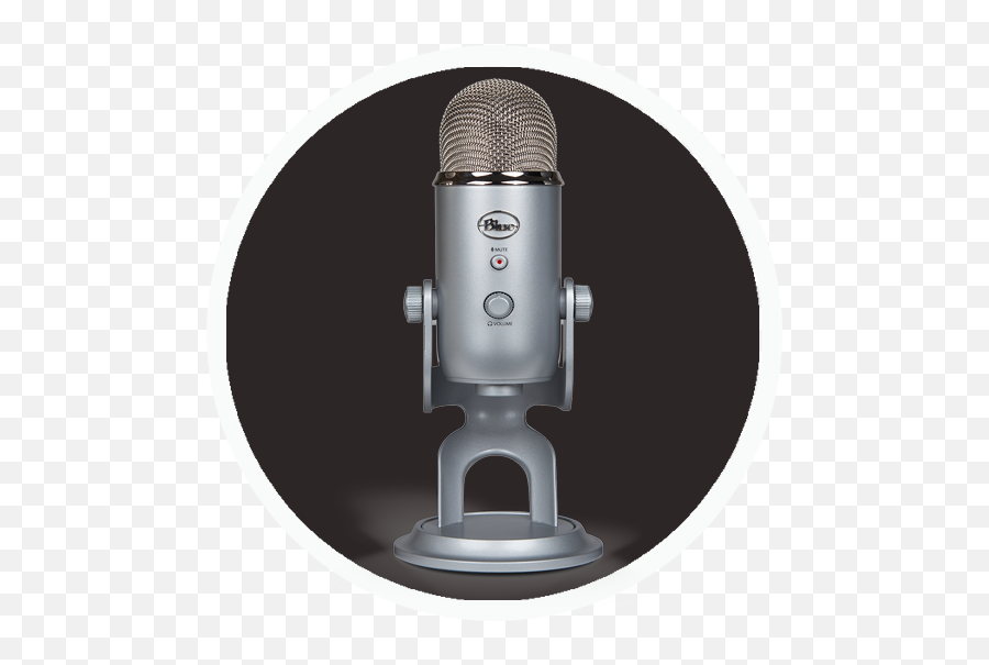 Download Blue Yeti Mic Sample Rate - Micro Png,Microphone Emoji Png