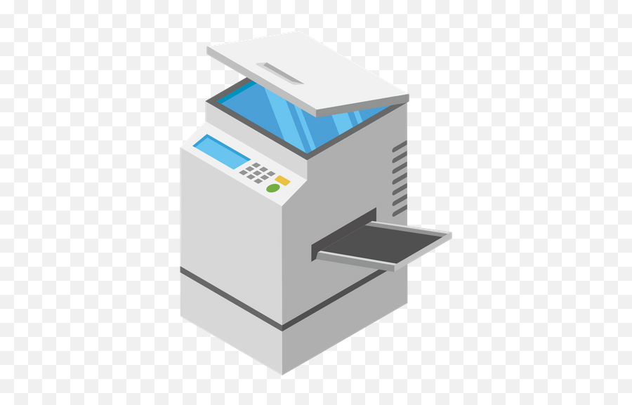 Photocopier Machine Icon Of Isometric - Photocopy Machine Icon Png,Machine Png