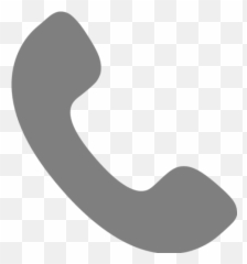 Gray Phone 68 Icon - Symbol Of A Phone Png,Phone Transparent Png