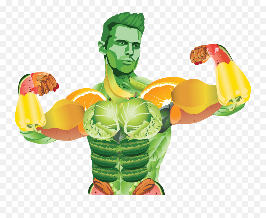 Strong - Vegan Man Png,Muscle Man Png