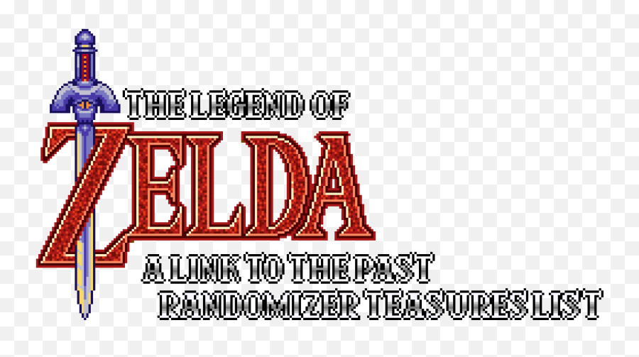 Zelda - A Link To The Past Randomizer Teasures List Legend Of A Link Png,Zelda Logo Png