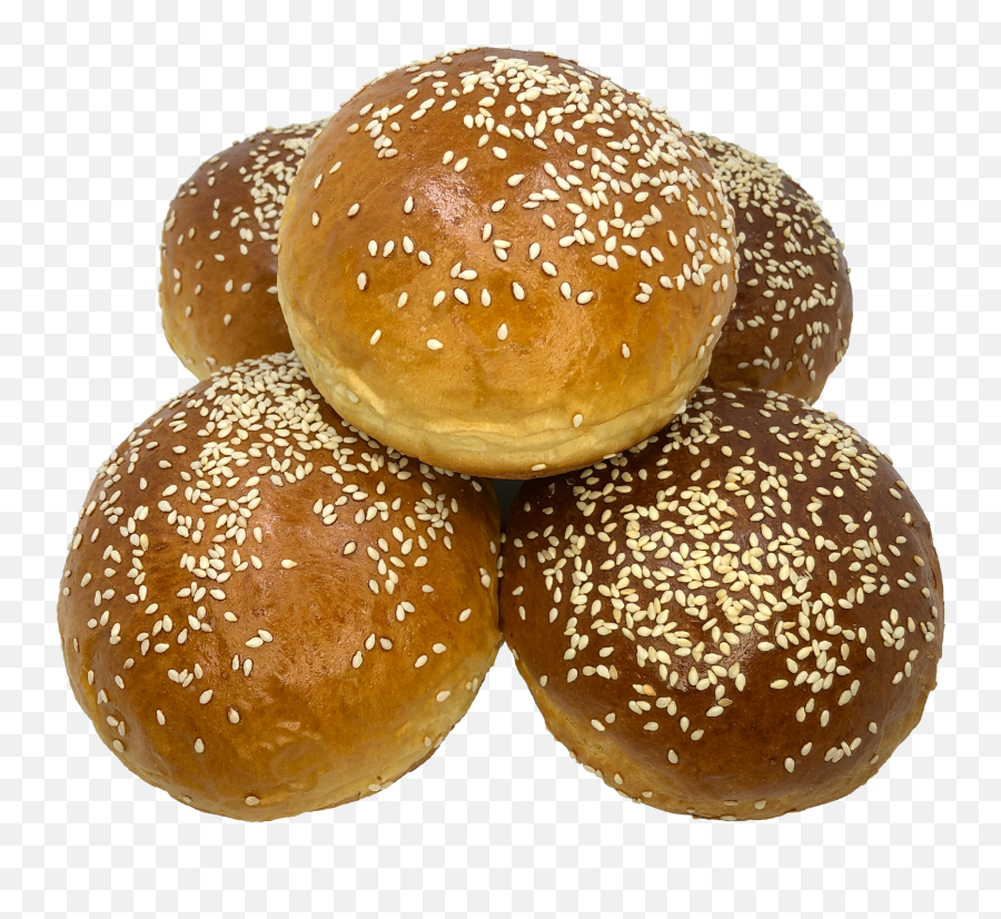 Sweet Burger Buns - Pack Of 5 Hamburger Bun Png,Burger Bun Png