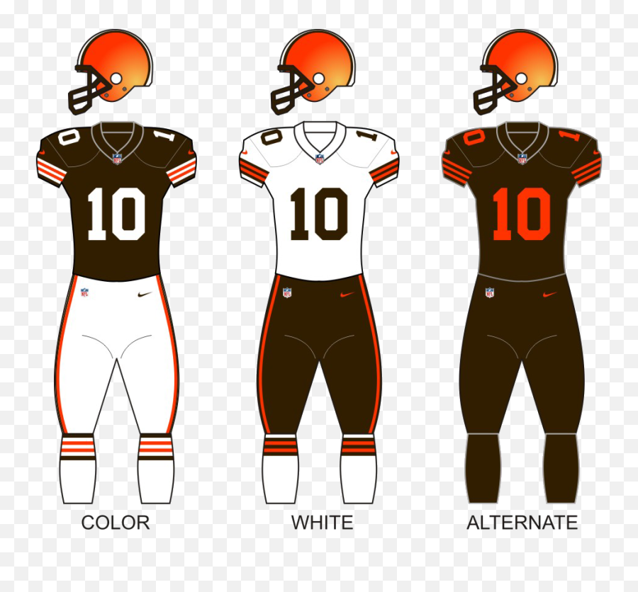 Cleveland Browns - Kansas City Chiefs Uniforms Png,Cleveland Browns Logo Png