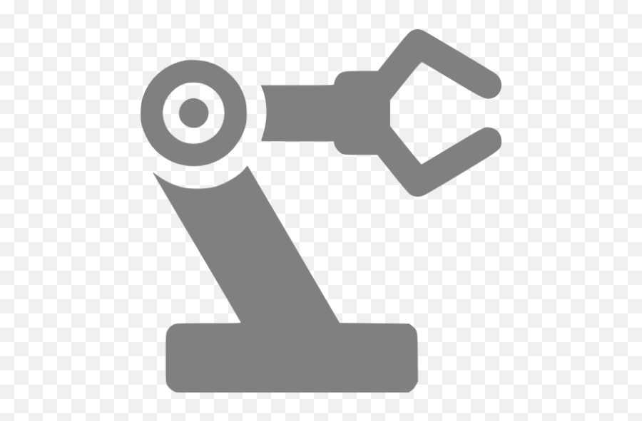 Gray Robot Icon - Icon Robot Png,Robot Icon Png