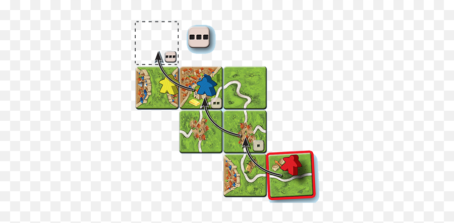 The Flier - Wikicarpedia The Carcassonne Game Rules Wiki Horizontal Png,Meeple Png