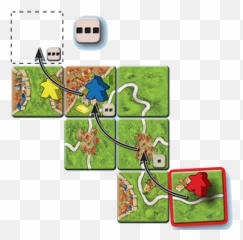 The Flier - Wikicarpedia The Carcassonne Game Rules Wiki Horizontal Png,Meeple Png