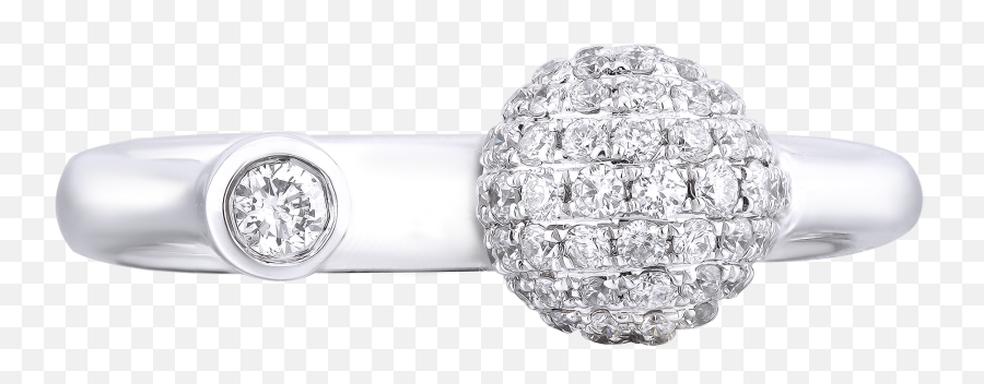 Disco Ball Hugger Ring U2013 Karp Jewellery - Solid Png,Gold Disco Ball Png