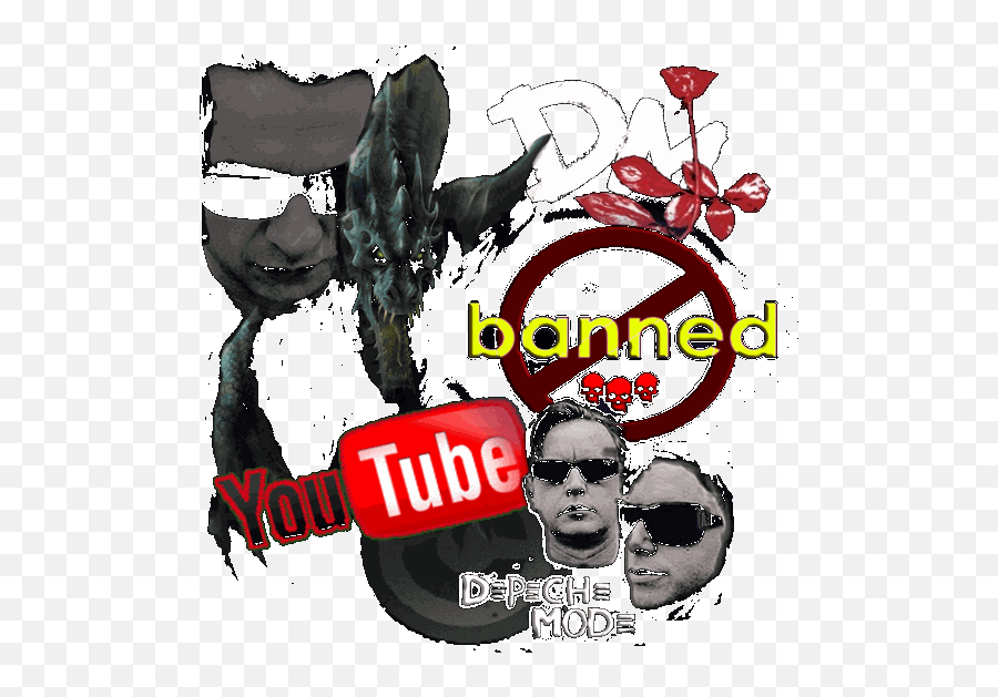 Youtube Depeche Mode And Infringement Of Crap Roy - Black Death Png,Depeche Mode Logo