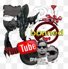 Youtube Depeche Mode And Infringement Of Crap Roy - Black Death png